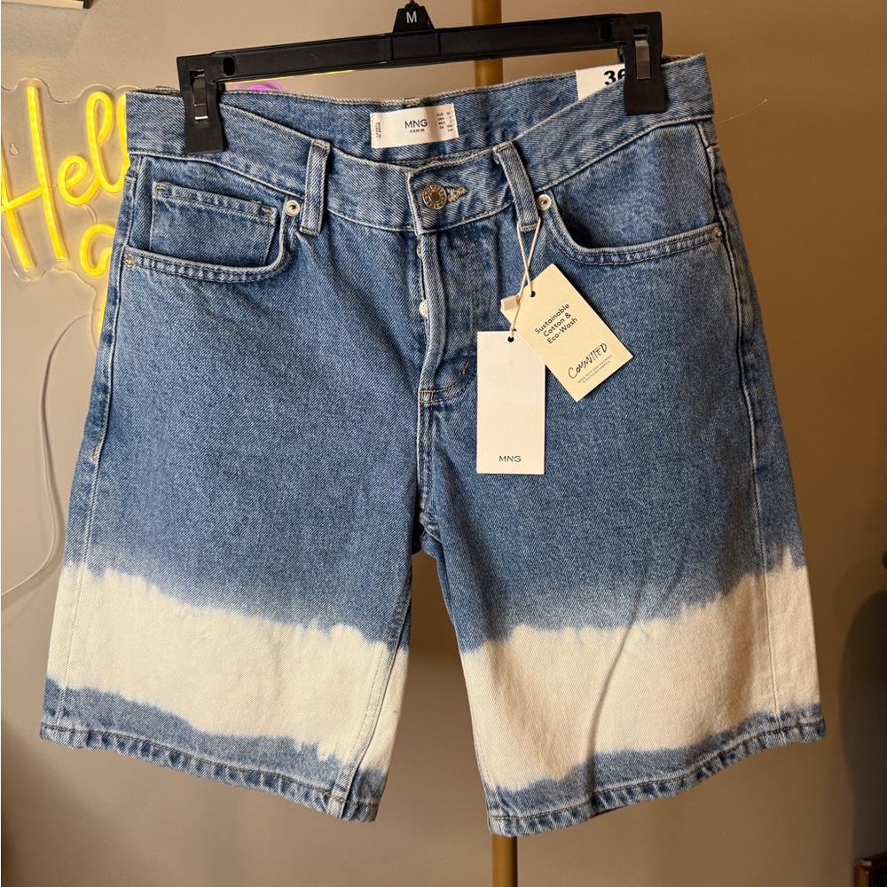 Ming Blue and White Shorts